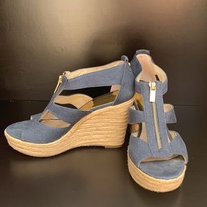 Michael Michael Kors Berkley Wedge Sandals